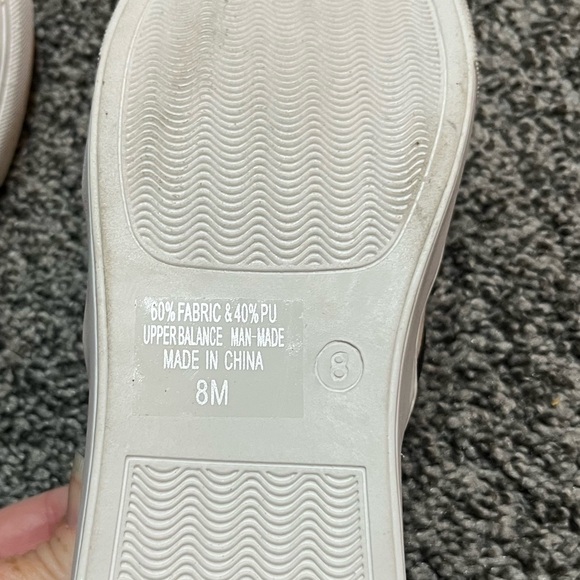 EY Boutique THOMPSON CHECK ESPADRILLES/ SNEAKERS mules size 8 - Picture 4 of 5